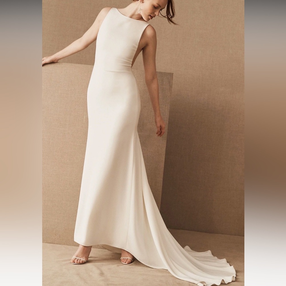 Sophisticated Cream Wedding Dress